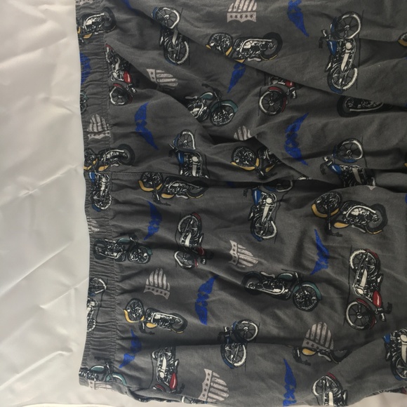 Croft & Barrow Motorcycle Print Men's Pj Pants - Picture 3 of 4